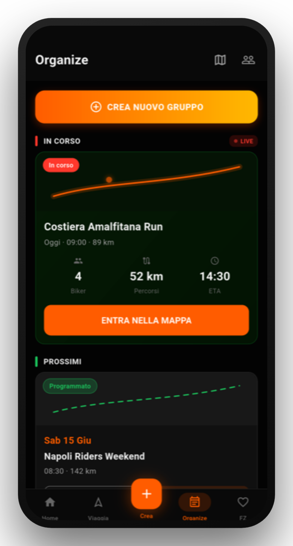 IOBIKER — Non guidare mai da solo